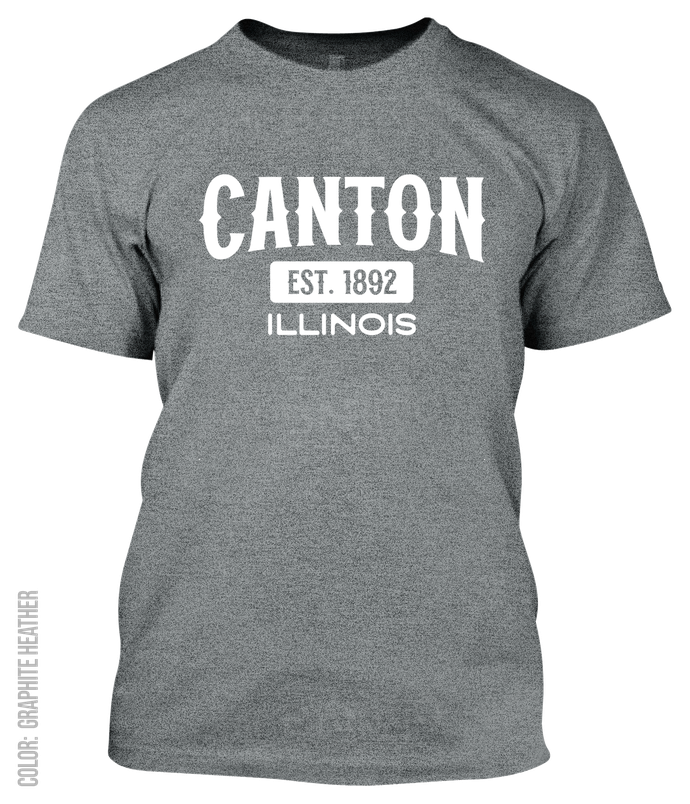 Canton, Illinois Athletic T-Shirt