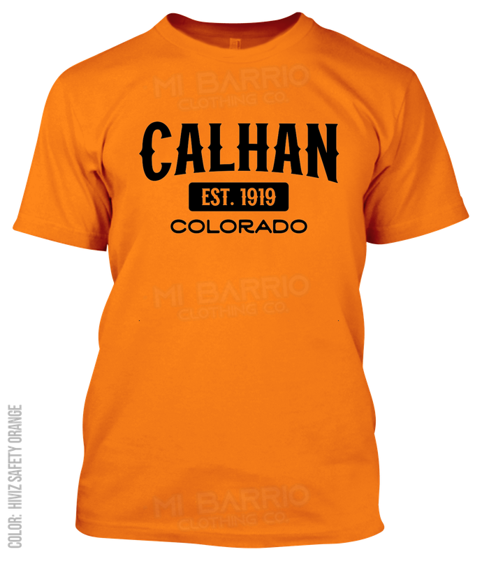 Calhan, Colorado Athletic T-Shirt