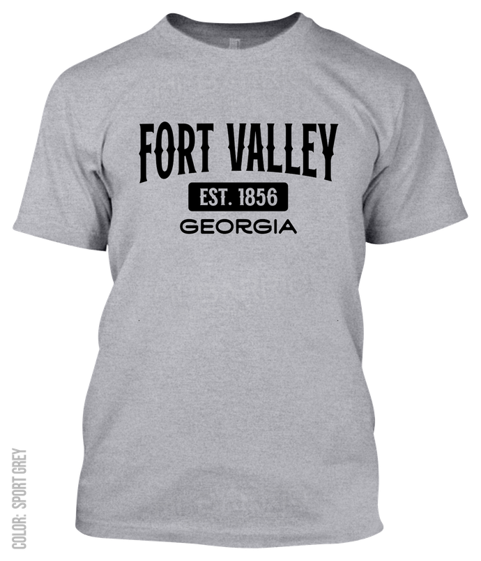 Fort Valley, Georgia Athletic T-Shirt