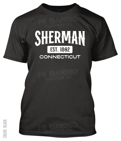 Sherman, Connecticut Athletic T-Shirt