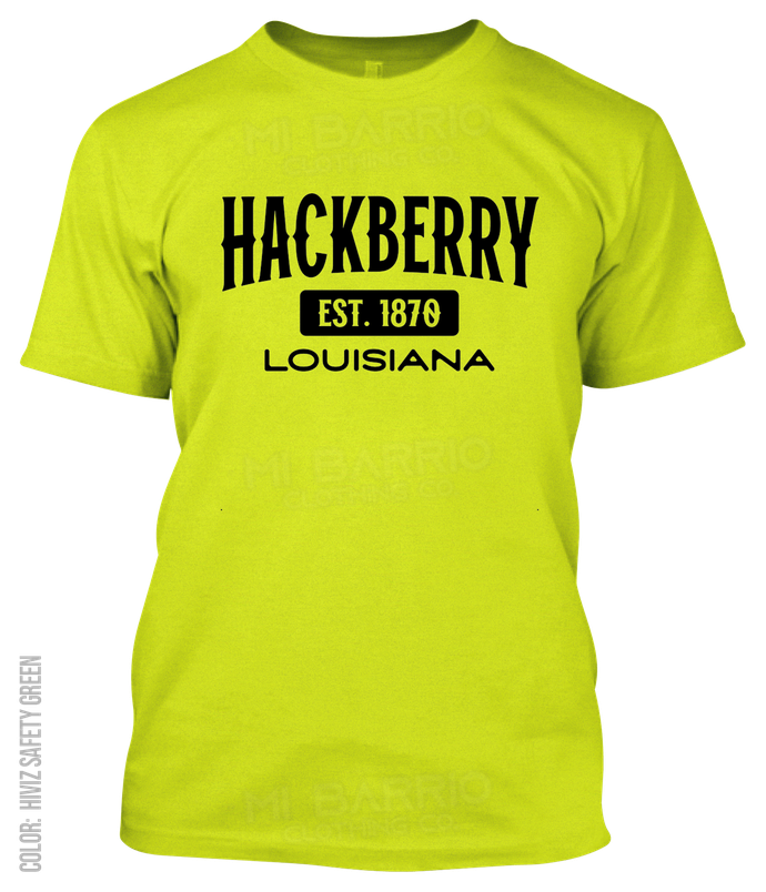 Hackberry, Louisiana Athletic T-Shirt