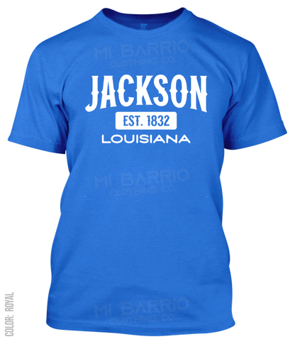 Jackson, Louisiana Athletic T-Shirt