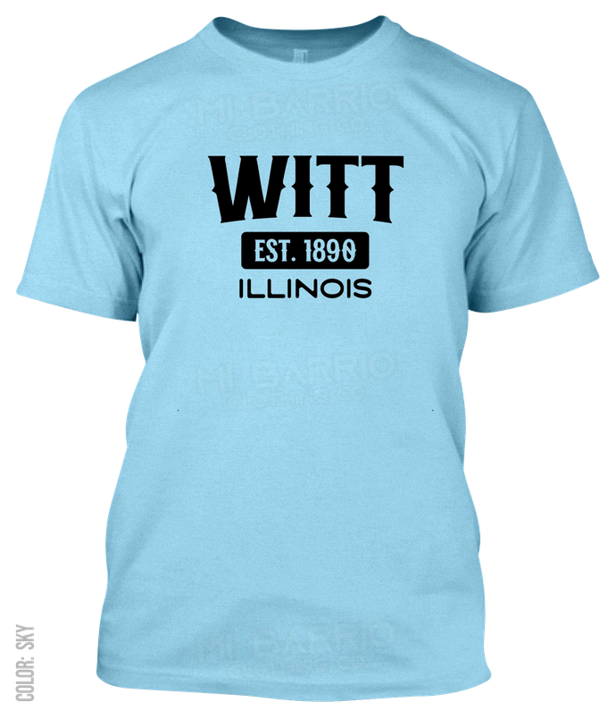 Witt, Illinois Athletic T-Shirt