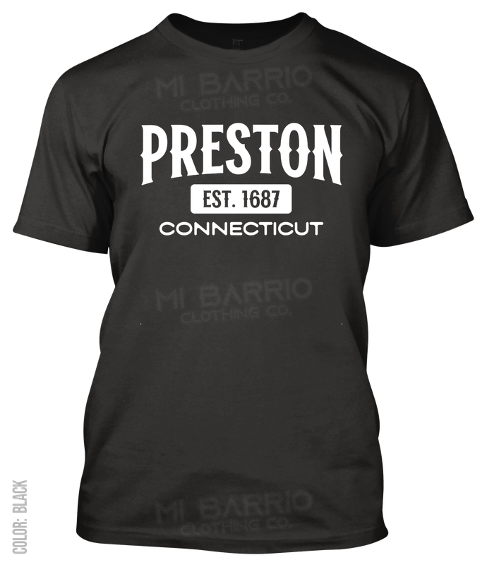 Preston, Connecticut Athletic T-Shirt
