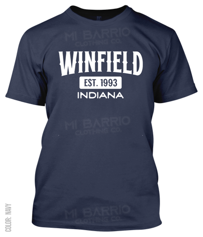 Winfield, Indiana Athletic T-Shirt