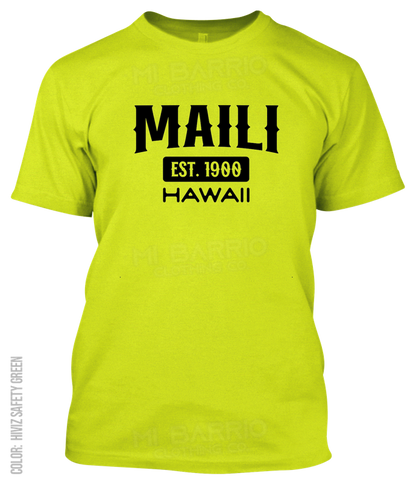 Maili, Hawaii Athletic T-Shirt