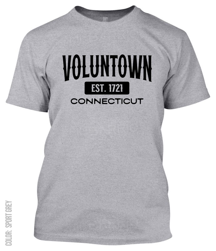 Voluntown, Connecticut Athletic T-Shirt