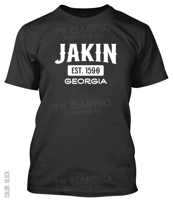 Jakin, Georgia Athletic T-Shirt