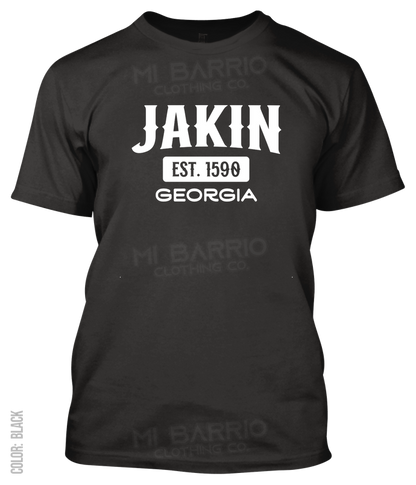 Jakin, Georgia Athletic T-Shirt
