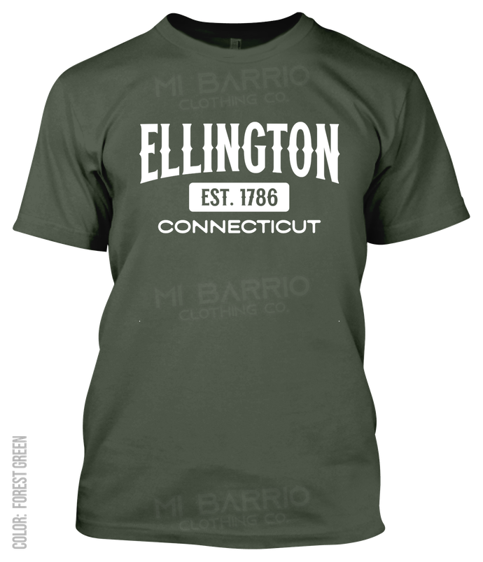 Ellington, Connecticut Athletic T-Shirt
