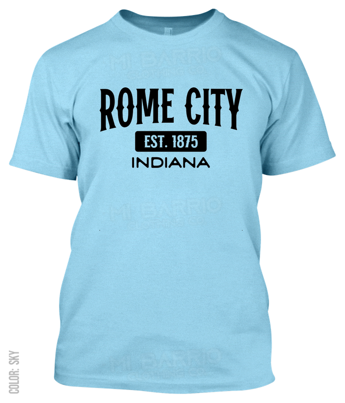 Rome City, Indiana Athletic T-Shirt