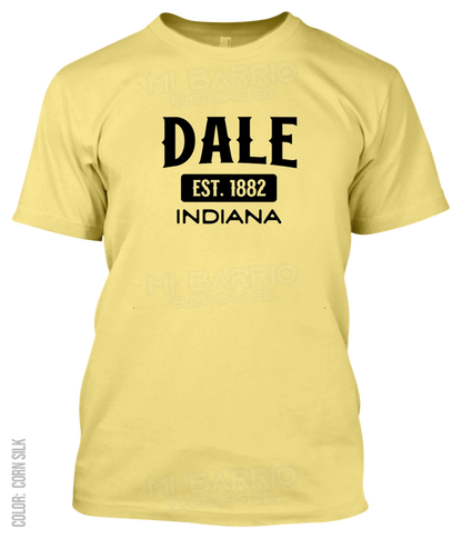 Dale, Indiana Athletic T-Shirt