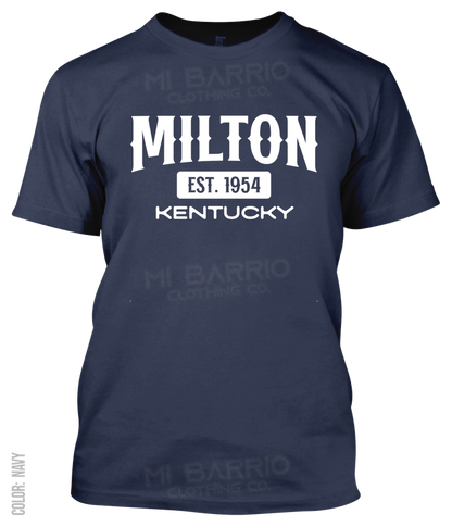 Milton, Kentucky Athletic T-Shirt