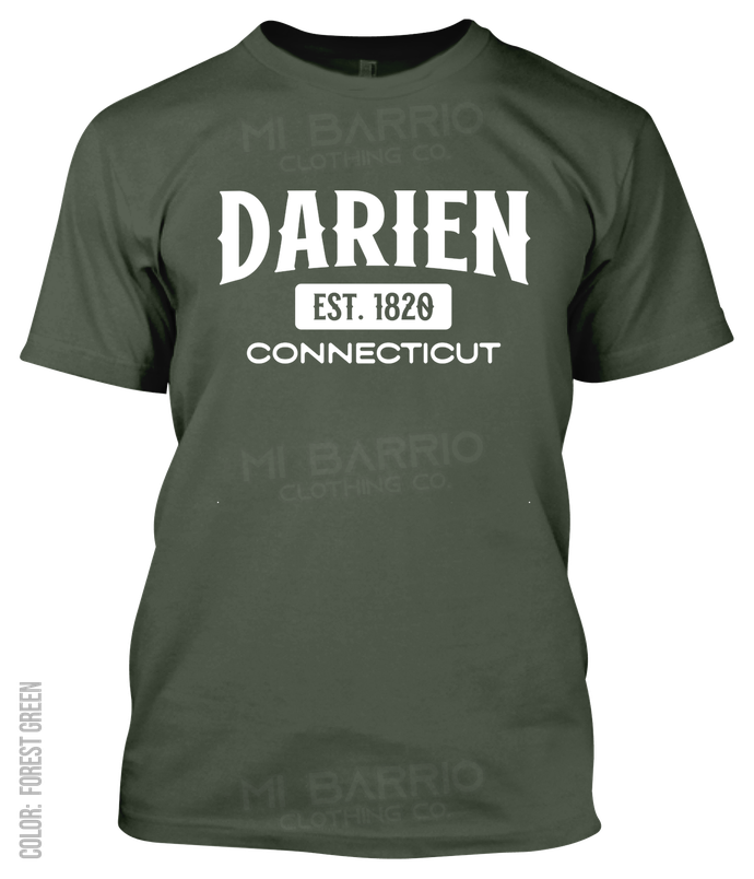 Darien, Connecticut Athletic T-Shirt