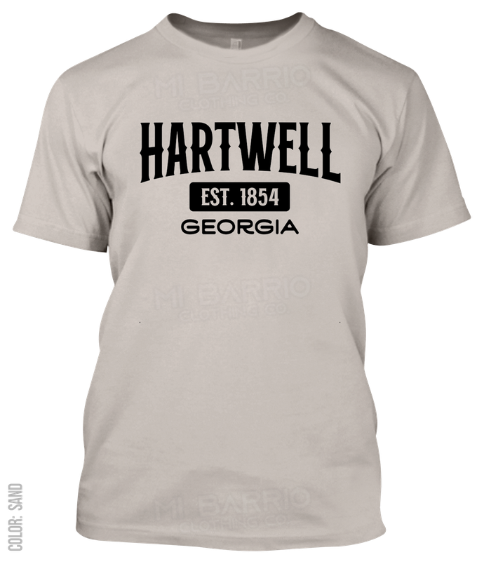 Hartwell, Georgia Athletic T-Shirt