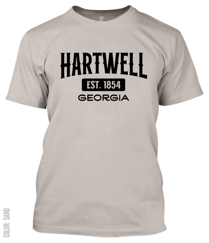 Hartwell, Georgia Athletic T-Shirt