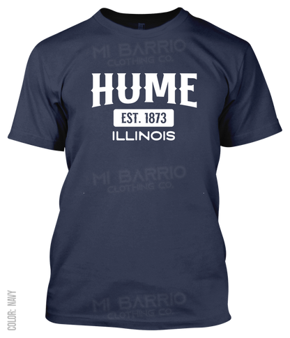 Hume, Illinois Athletic T-Shirt