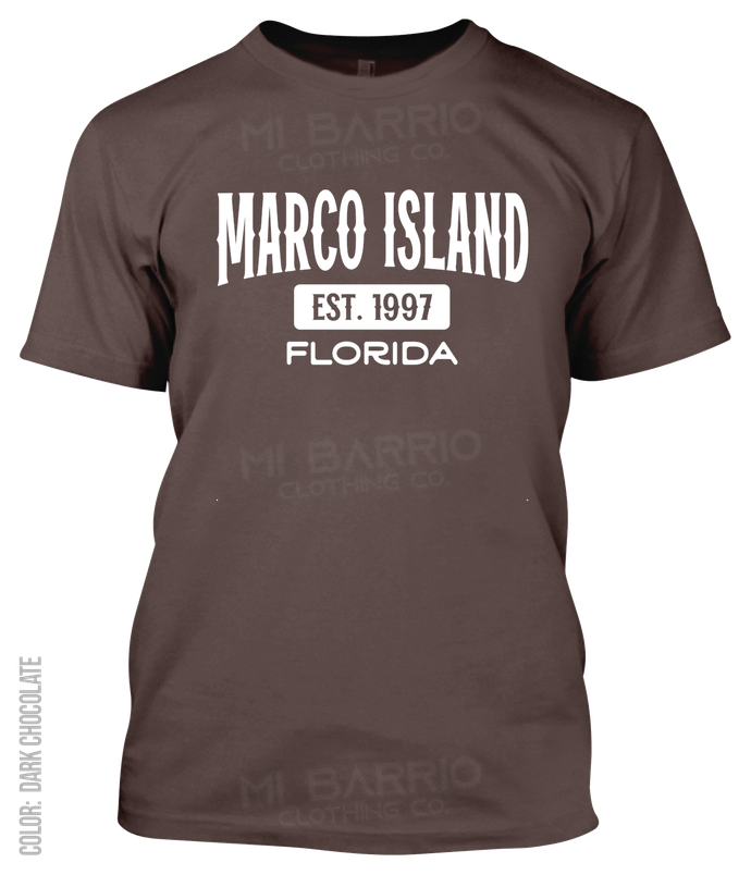 Marco Island, Florida Athletic T-Shirt