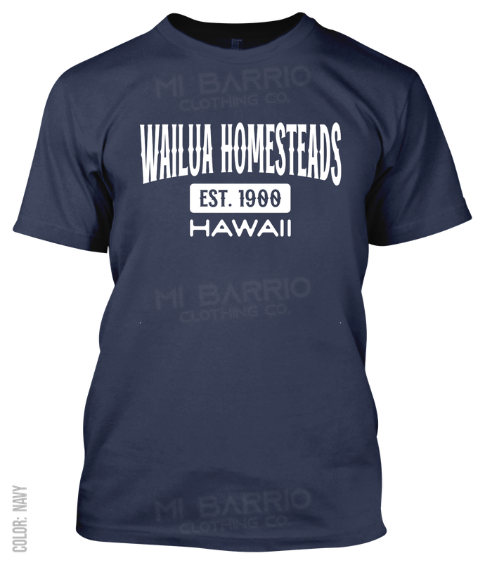 Wailua Homesteads, Hawaii Athletic T-Shirt