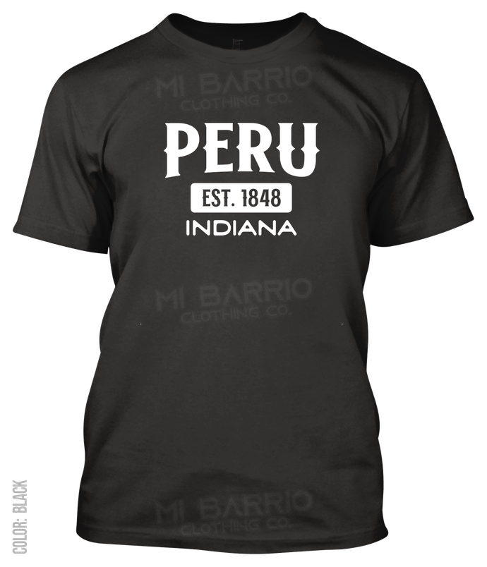 Peru, Indiana Athletic T-Shirt