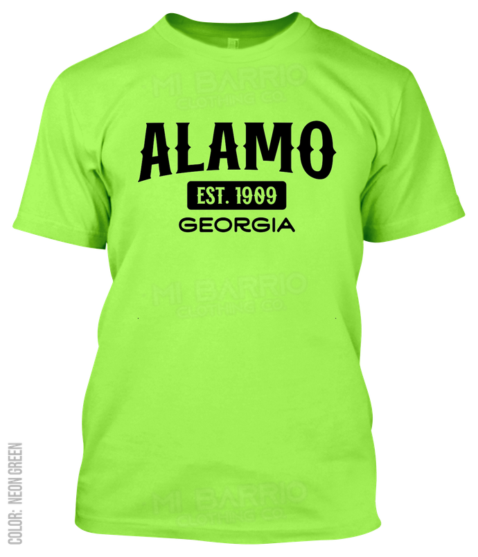 Alamo, Georgia Athletic T-Shirt