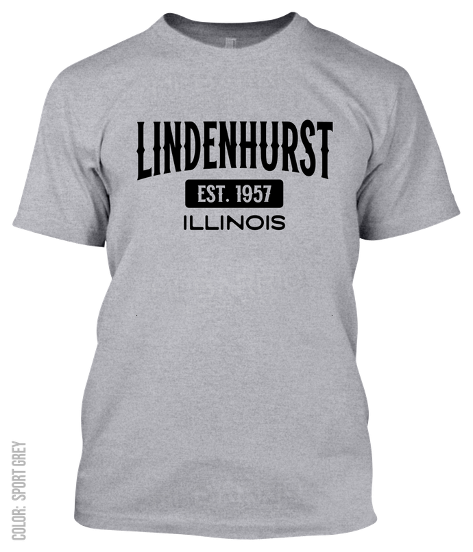 Lindenhurst, Illinois Athletic T-Shirt