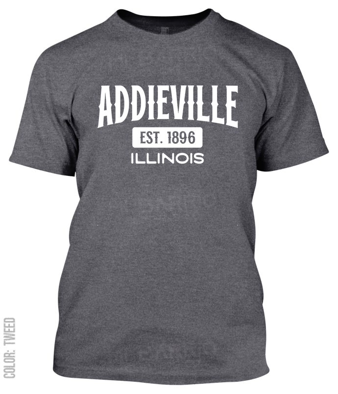 Addieville, Illinois Athletic T-Shirt