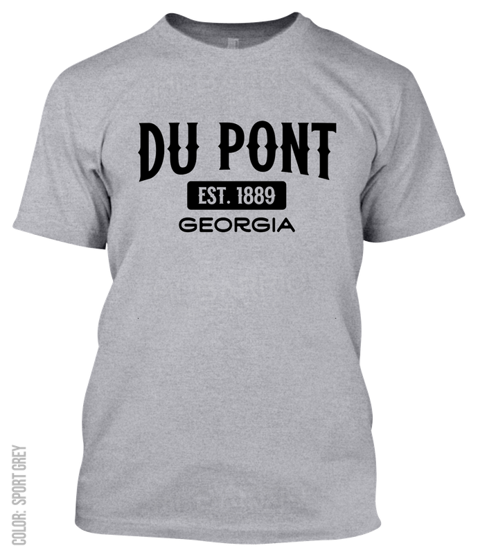 Du Pont, Georgia Athletic T-Shirt