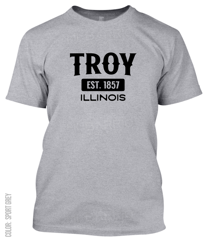 Troy, Illinois Athletic T-Shirt