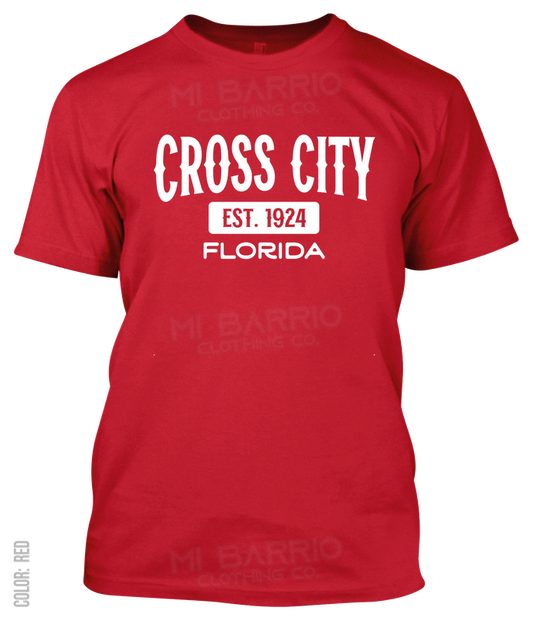 Cross City, Florida Athletic T-Shirt