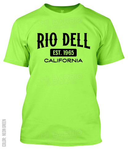 Rio Dell, California Athletic T-Shirt