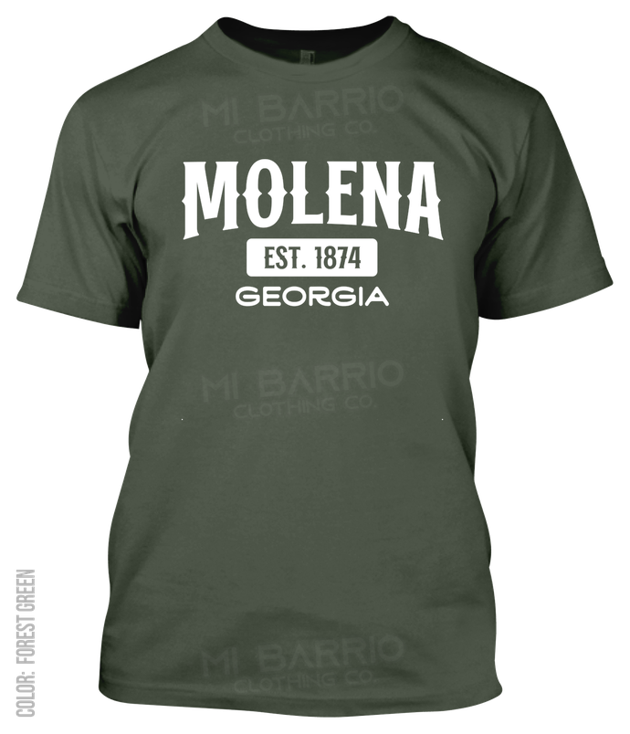 Molena, Georgia Athletic T-Shirt