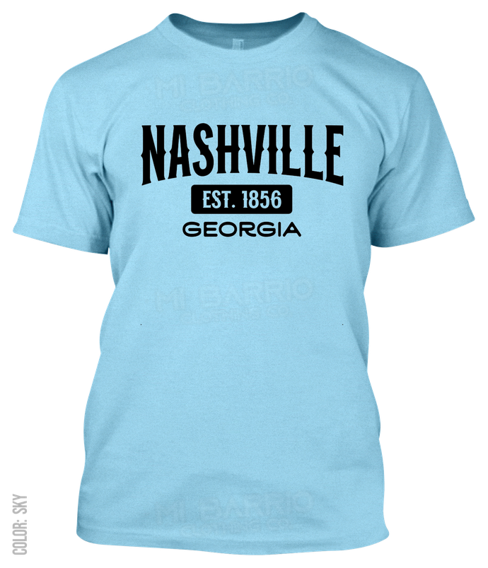 Nashville, Georgia Athletic T-Shirt
