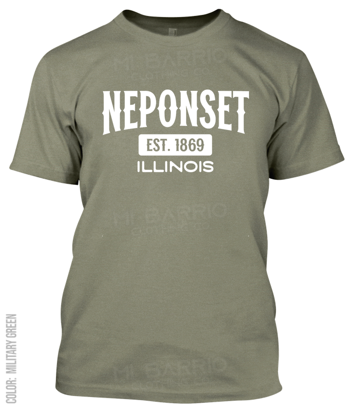 Neponset, Illinois Athletic T-Shirt