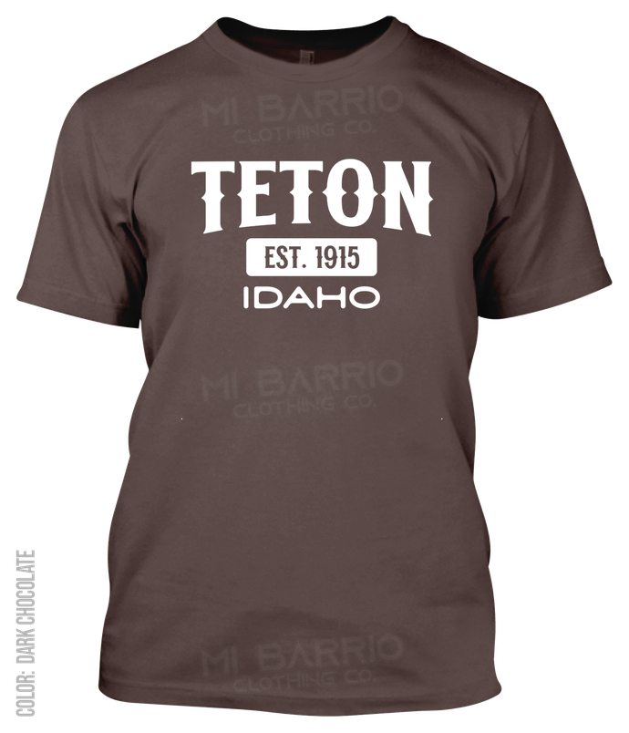 Teton, Idaho Athletic T-Shirt