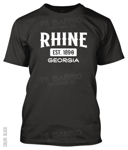 Rhine, Georgia Athletic T-Shirt