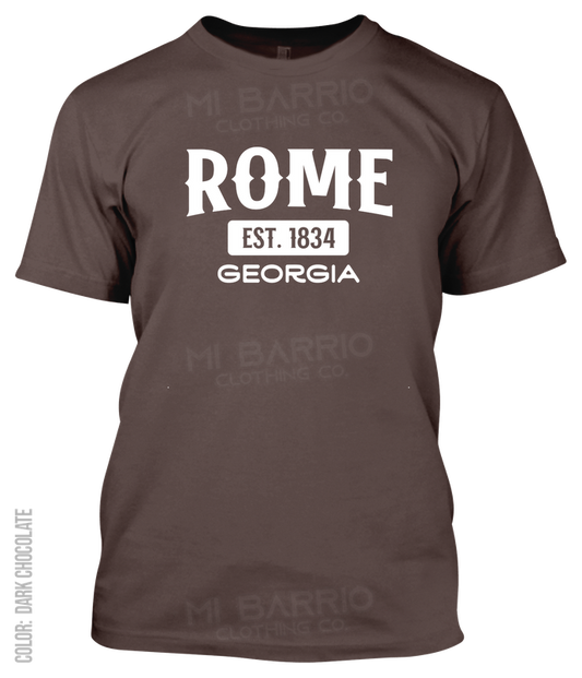 Rome, Georgia Athletic T-Shirt