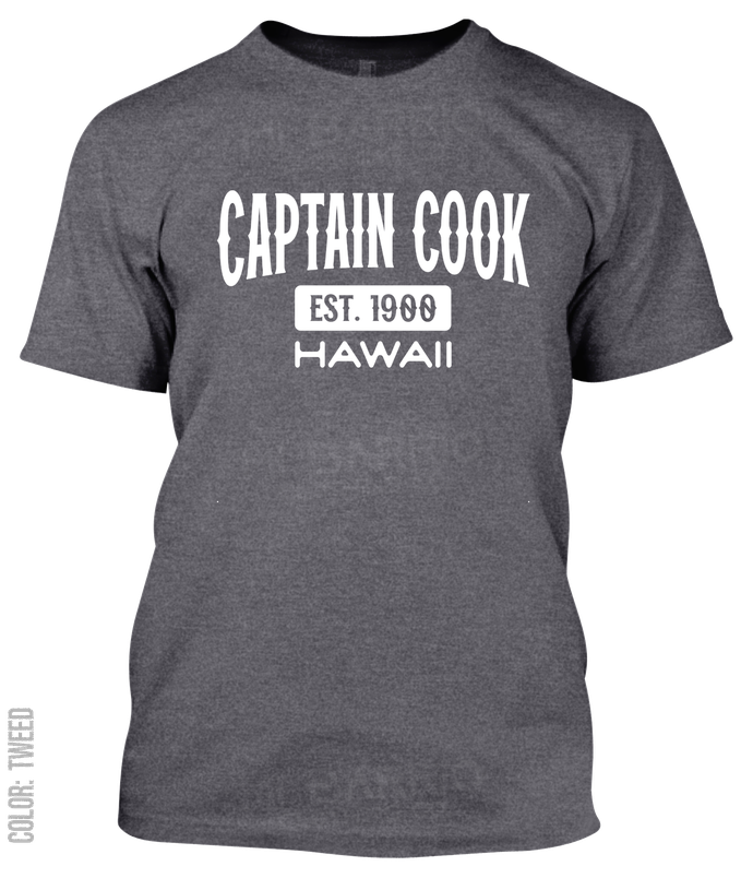Captain Cook, Hawaii Athletic T-Shirt