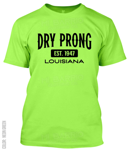 Dry Prong, Louisiana Athletic T-Shirt