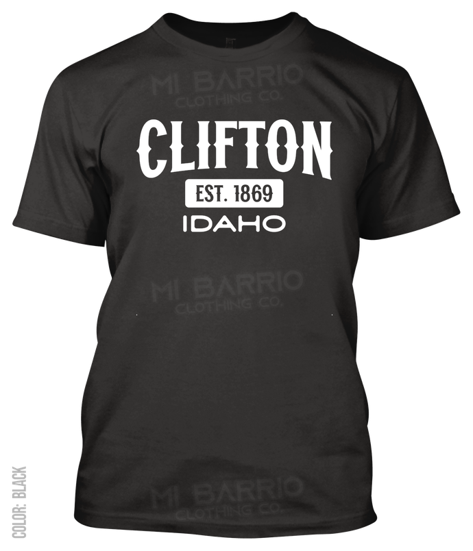 Clifton, Idaho Athletic T-Shirt