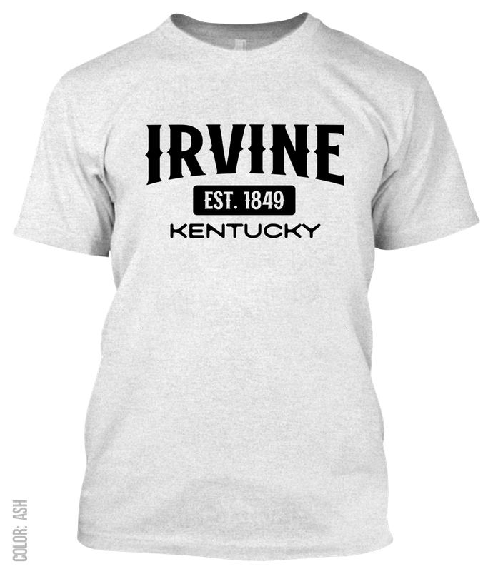 Irvine, Kentucky Athletic T-Shirt