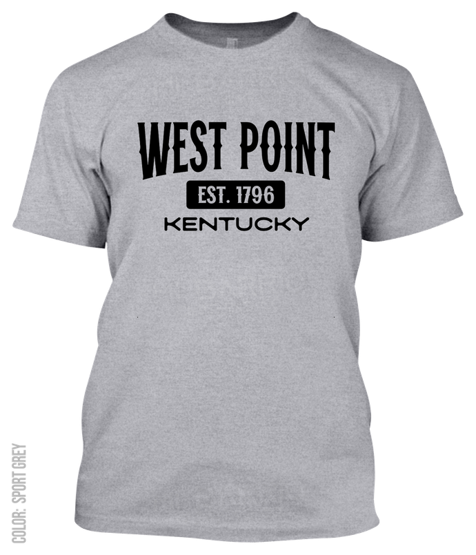 West Point, Kentucky Athletic T-Shirt