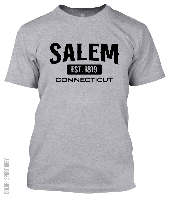 Salem, Connecticut Athletic T-Shirt