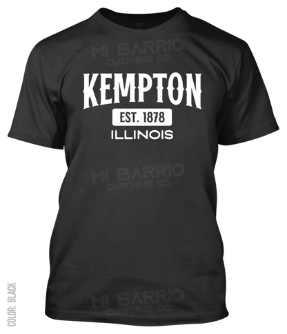 Kempton, Illinois Athletic T-Shirt