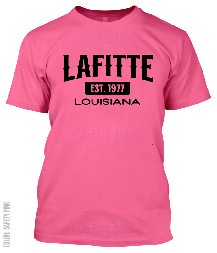 Lafitte, Louisiana Athletic T-Shirt