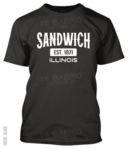 Sandwich, Illinois Athletic T-Shirt