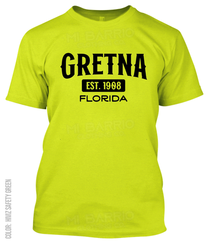 Gretna, Florida Athletic T-Shirt