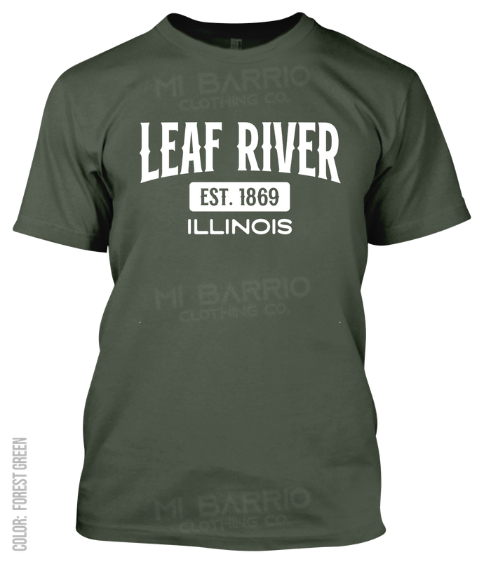 Leaf River, Illinois Athletic T-Shirt