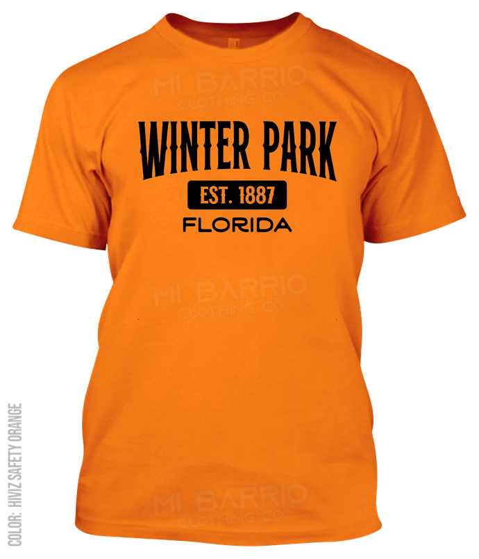 Winter Park, Florida Athletic T-Shirt