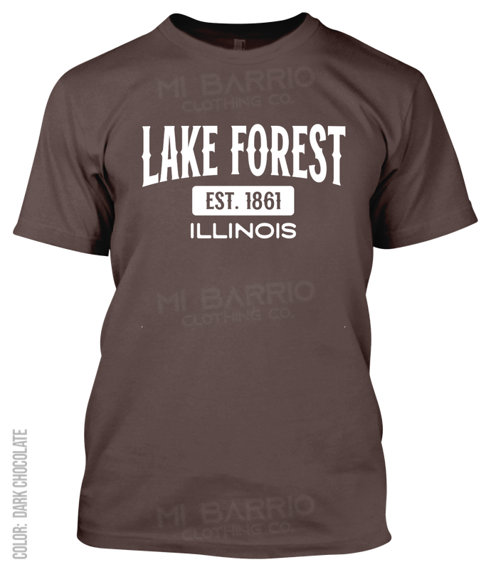 Lake Forest, Illinois Athletic T-Shirt